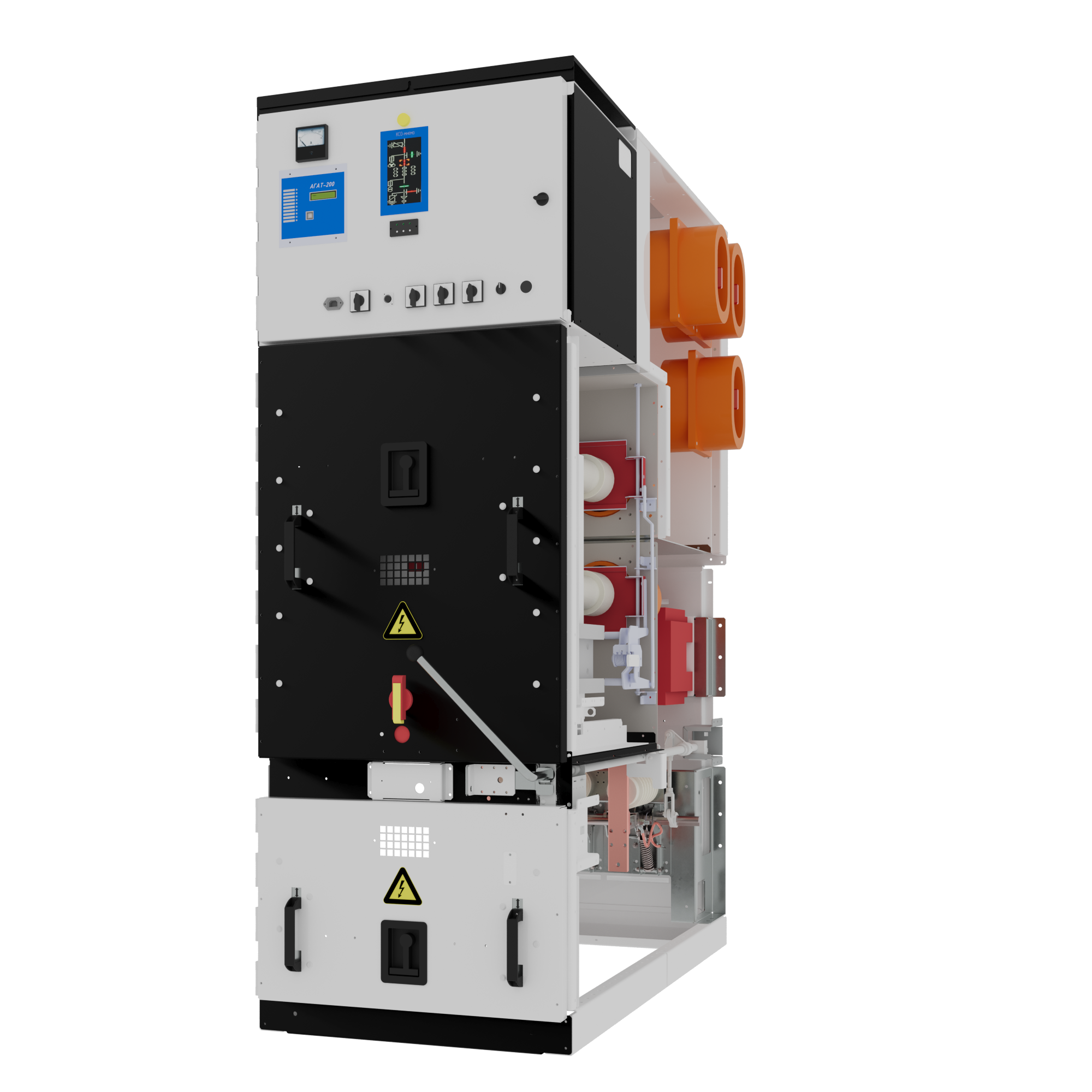 Комплектное распределительное устройство двустороннего обслуживания КРУ «Базальт» 20 кВ