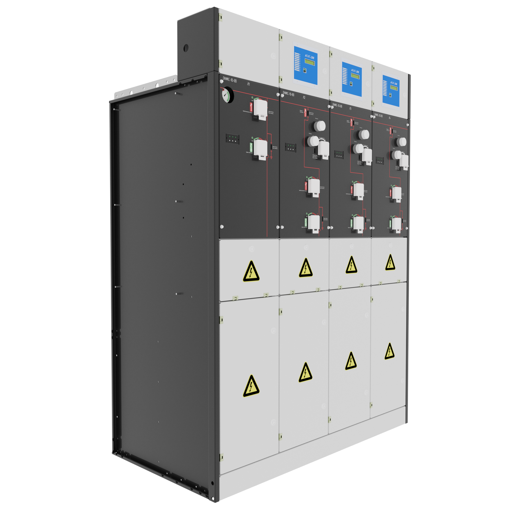 Комплектное распределительное устройство с элегазовой изоляцией КРУЭ «Оникс» 10-В 6(10) кВ.
